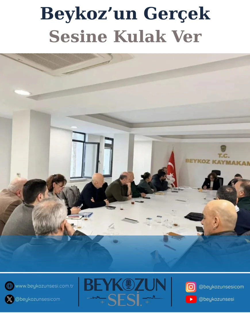 Beykoz’da Ortaöğretime Geçiş Süreci Değerlendirildi 2026–2027 Kontenjan ve Kayıt Alanları Masaya Yatırıldı