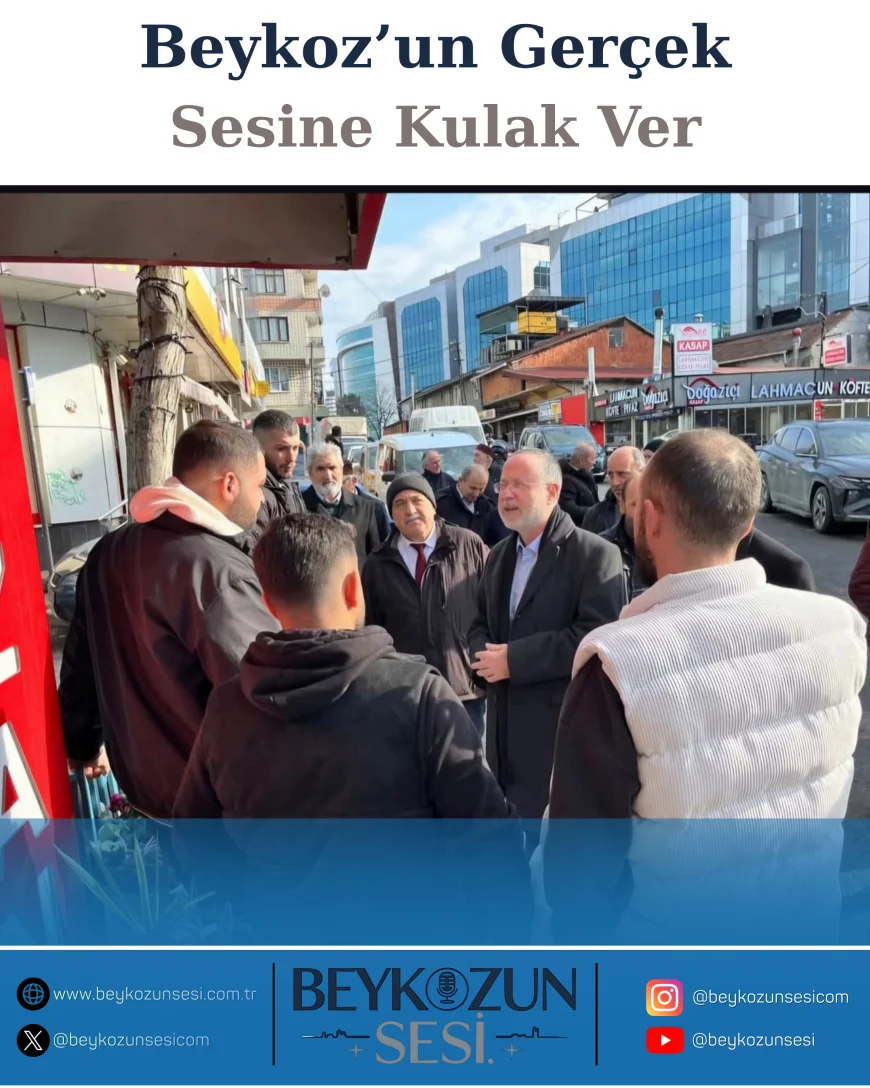 Saadet Partisi Beykoz İlçe Başkanı Hakan Gökcan: “Rüzgarlıbahçe’de Halkın Derdiyle Dertlenmeye Geldik”