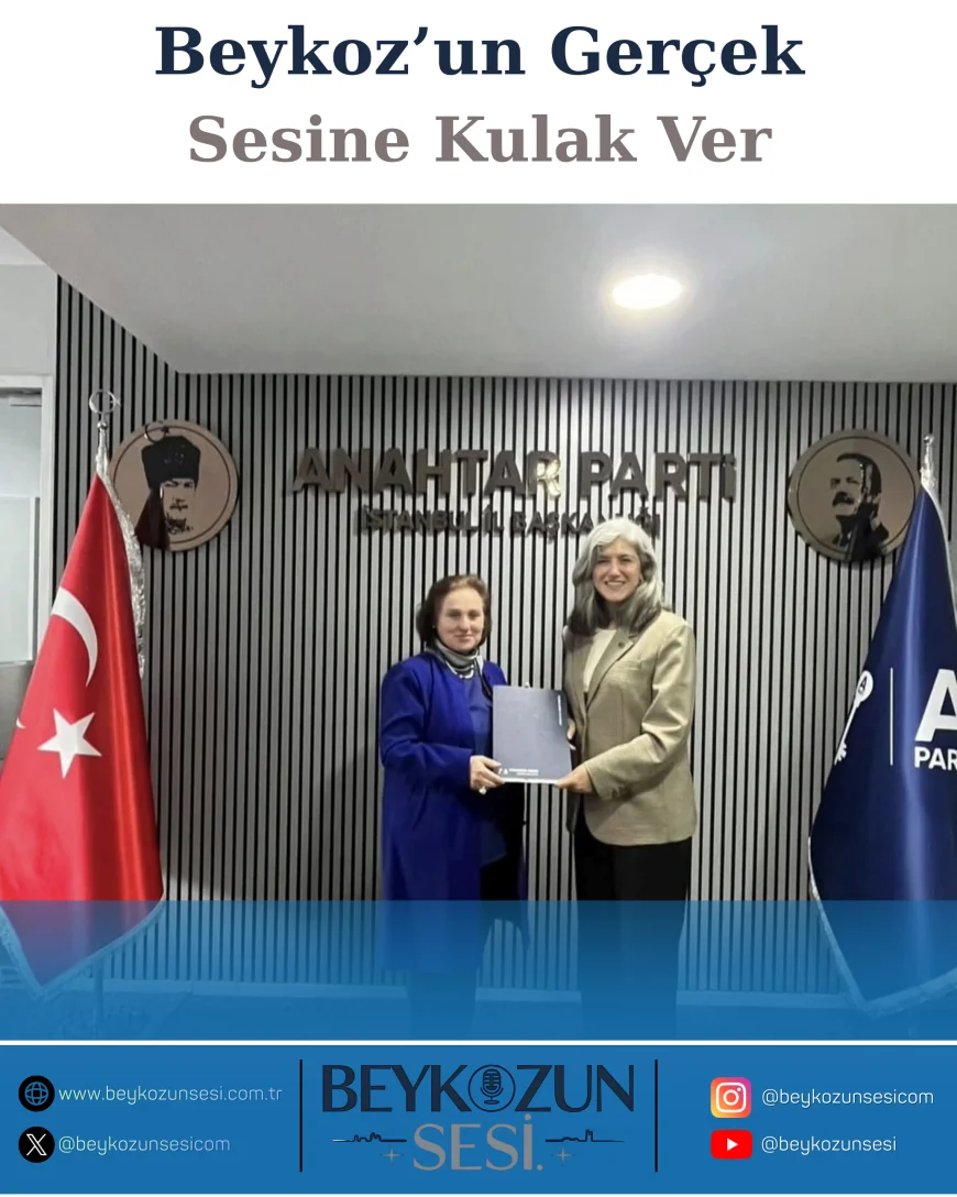 Anahtar Parti Beykoz İlçe Kadın Kolları’nda Yeni Dönem: Müslime Albayrak Göreve Atandı