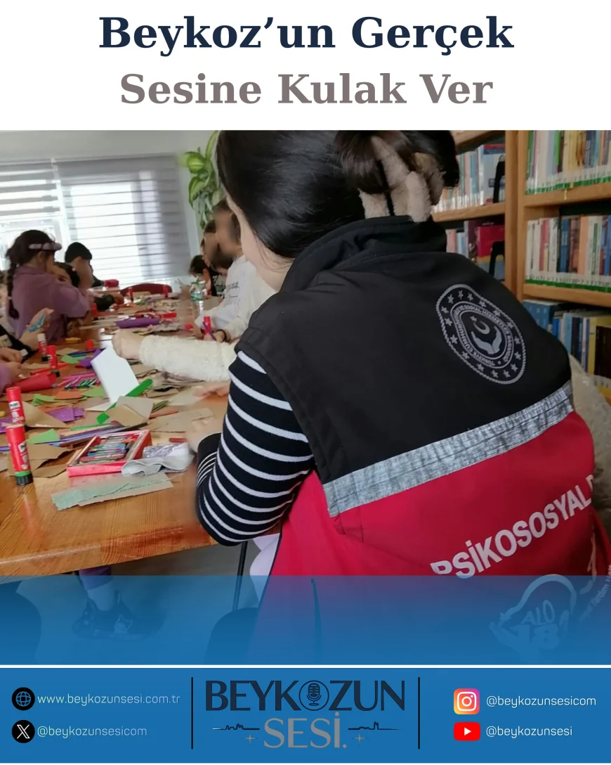 Atıklardan Sanata Anlamlı Dokunuş: “Benim Şehrim” Atölyesi Beykoz’da Çocuklarla Buluştu