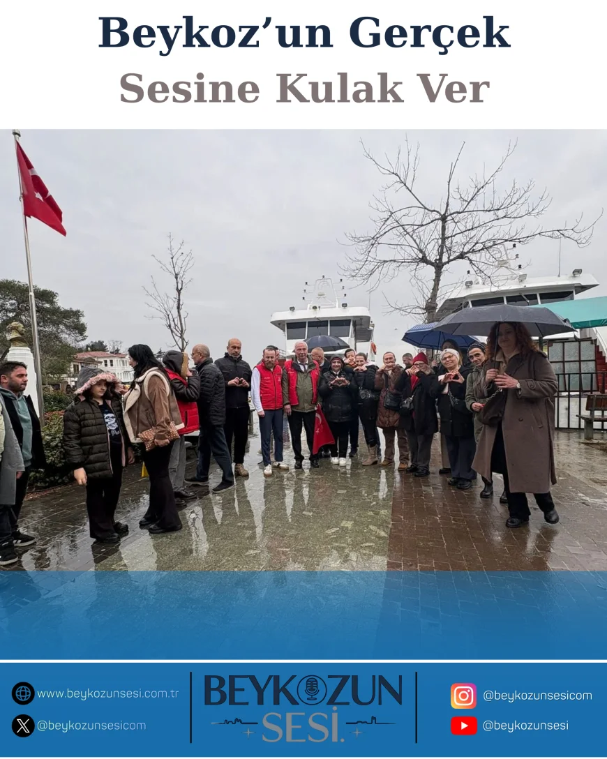 CHP Beykoz İlçe Başkanı Aydın Düzgün Beykoz Sokaklarında: “Hakikati Halktan Gizleyemezsiniz”