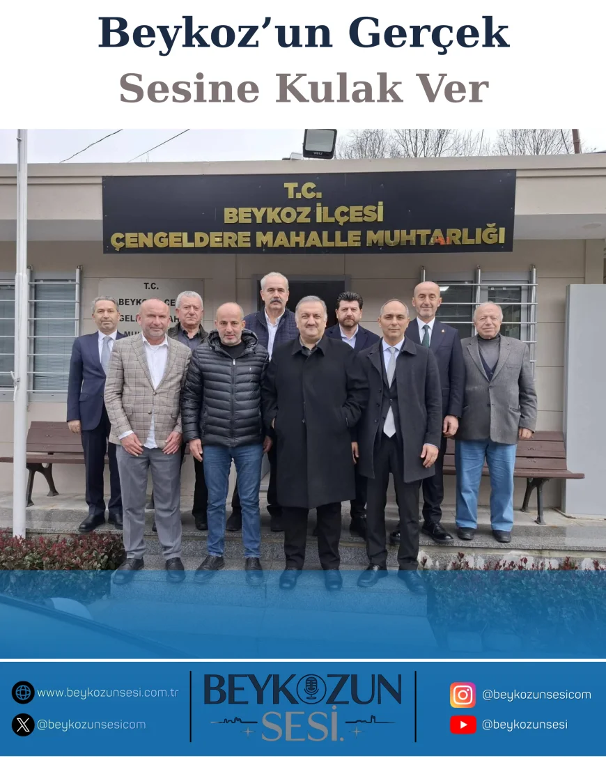 DEVA Partisi Genel Başkan Yardımcısı Hasan Karal Beykoz’da: Taziye Ziyareti ve Çengeldere’de Mahalle İstişaresi