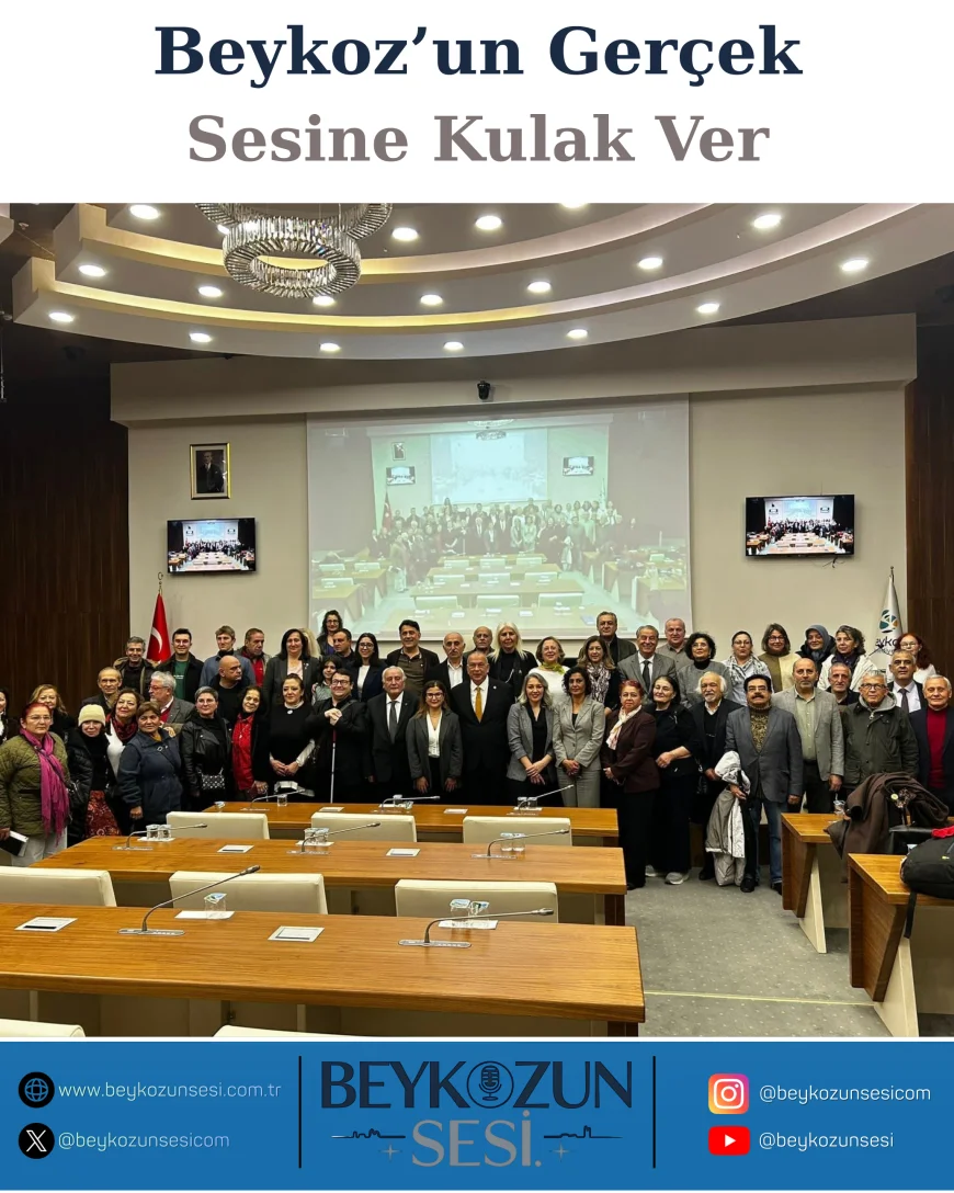 Beykoz Kent Konseyi 4. Dönem 2. Olağan Genel Kurulu’nda 2025 faaliyetleri katılım ve şeffaflık vurgusuyla değerlendirildi