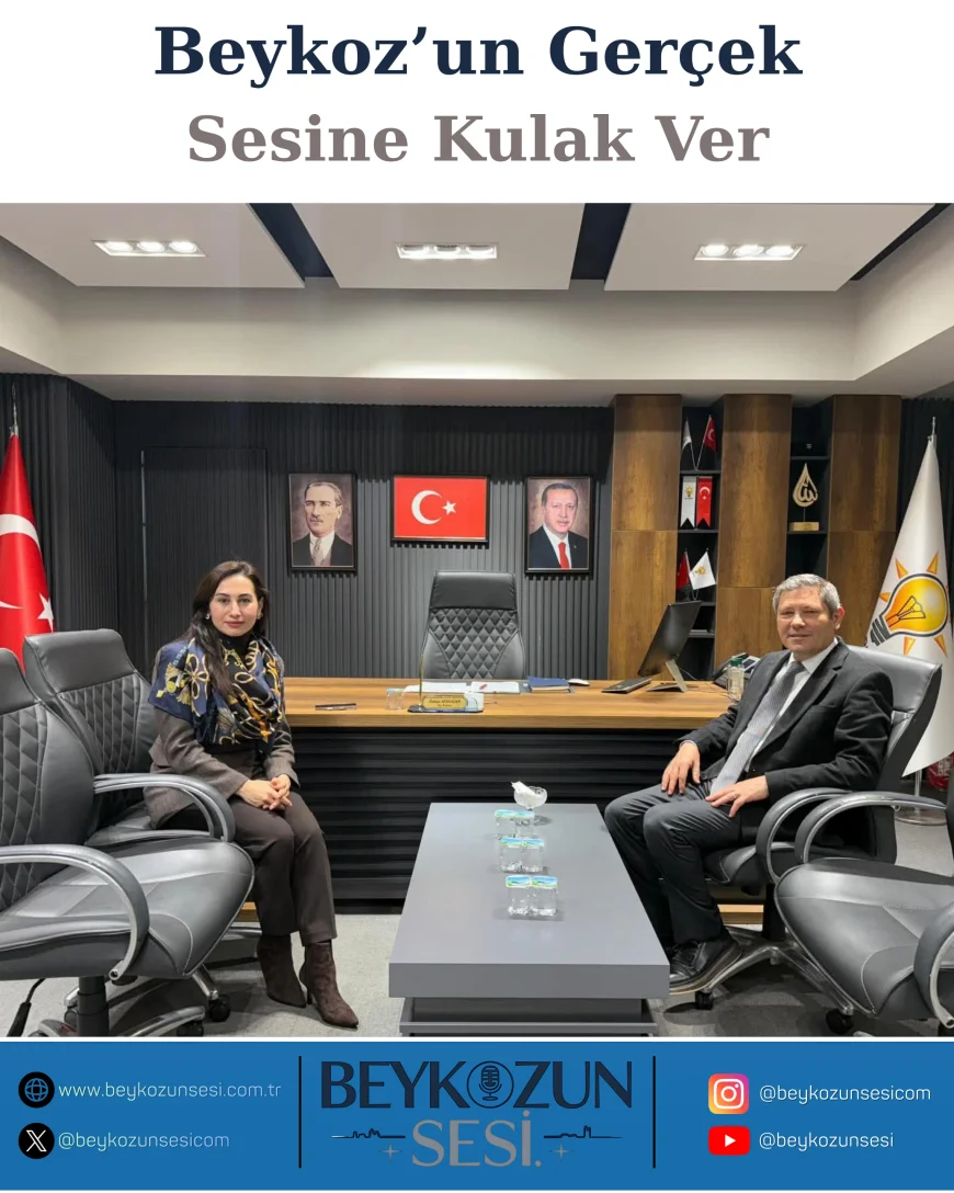 Beykoz Belediye Başkan Vekili Özlem Vural Gürzel’in AK Parti Beykoz İlçe Başkanlığı ziyareti ilçe siyasetinde soru işaretleri yarattı