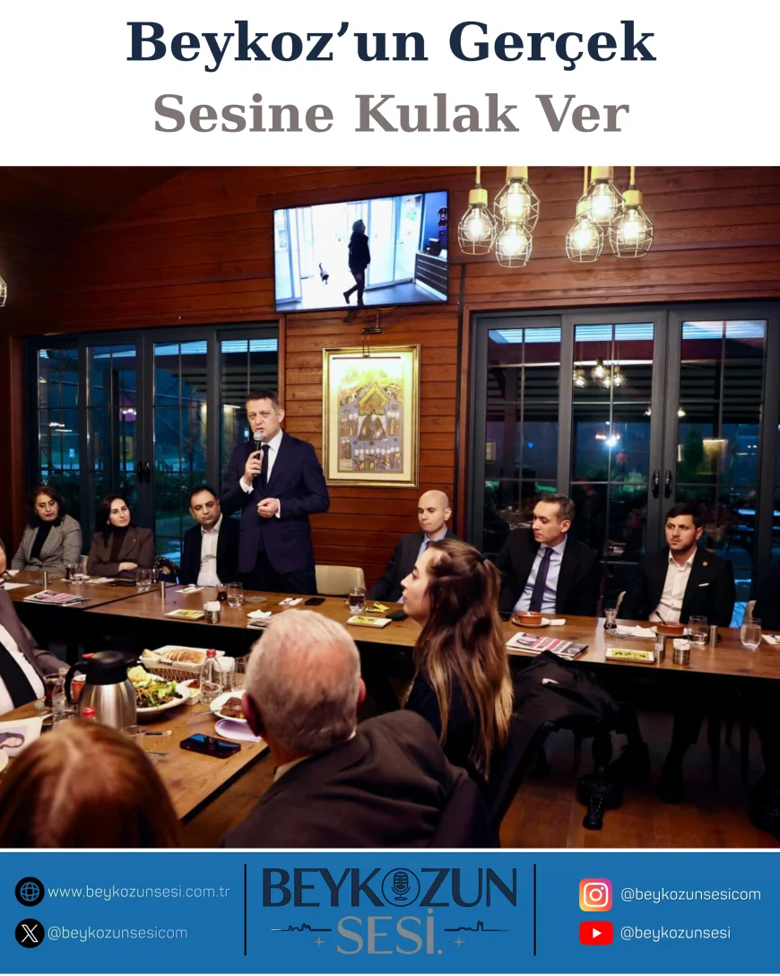 Beykoz İlçe Emniyet Müdürü Uğur Kurak’a Yeni Görevi Öncesi Anlamlı Veda Yemeği Düzenlendi