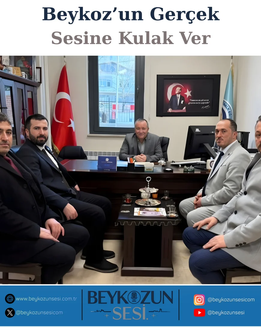 Anahtar Parti Beykoz İlçe Teşkilatı Halk Eğitim Merkezi Müdürlüğü’nü Ziyaret Ederek Eğitim Faaliyetlerini İnceledi