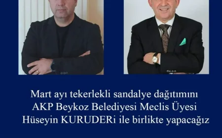 Beykoz’da İyilik Köprüleri Güçleniyor Remzi Çıra ve Hüseyin Kuruderi Mart Ayında Engelleri Aşma Seferberliğiyle Vatandaşlara Destek Sağlayacak
