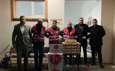 MHP Beykoz Teşkilatı Kılıçlı Mahallesi’nde Berat Kandilini Birlik ve Beraberlik İçinde İhya Etti