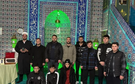 Beykoz Ülkü Ocakları Gümüşsuyu Bağlık Camii’nde Berat Kandilini Manevi Bir Atmosferde İhya Etti