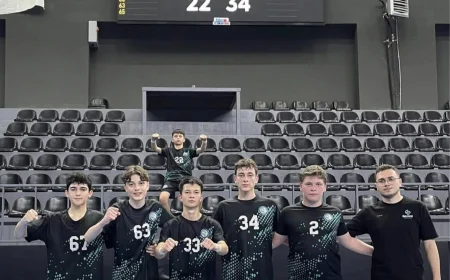 Beykoz Belediyesi Hentbol Küçük Takımı Beşiktaş Karşısında 34-22’lik Farklı Galibiyetle Göz Doldurdu