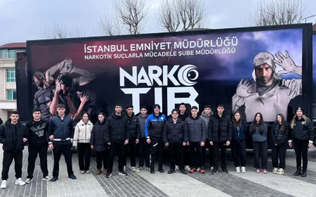 Beykoz’da Uyuşturucuyla Mücadelede Kararlılık: Narkotik Eğitim TIR’ı Bin Gençle Buluştu
