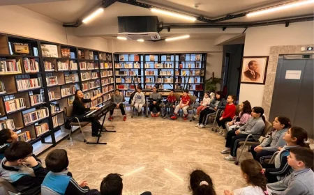 İstanbul Büyükşehir Belediyesi Şehir Tiyatroları Beykozlu Çocuklarla Buluştu: Feza Gürsoy Kütüphanesi’nde Ritim ve Melodi Coşkusu