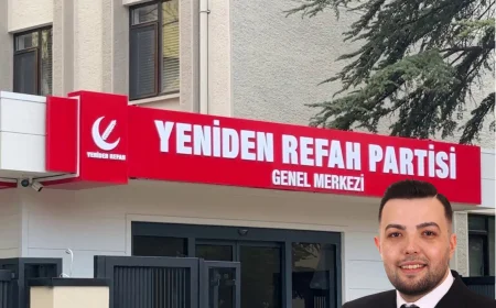 Yeniden Refah Partisi Genel Merkez Gençlik Kolları GMYK Üyesi Mustafa Buğra Çiçek Batı Karadeniz Bölge Başkanı Oldu