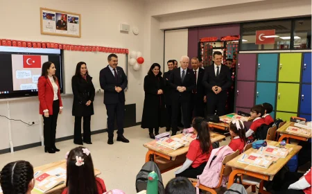 Milli Eğitim Bakanı Yusuf Tekin’in Katılımıyla Anadolukavağı’nda Salim Düzgit İlkokulu ve Ortaokulu Hizmete Açıldı