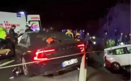 Beykoz Riva’da Gece Yarısı Feci Trafik Kazası: 1 Ölü 5 Yaralı