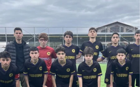 U15 Ligi 9 Hafta Maçında Çubuklu Deplasmanda Ümraniye Çakmak’ı 3-1 Mağlup Etti