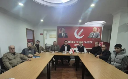 Yeniden Refah Partisi Beykoz İlçe Başkanlığı’na Ömer Zahit Kuvvet Getirildi Görevine Resmen Başladı