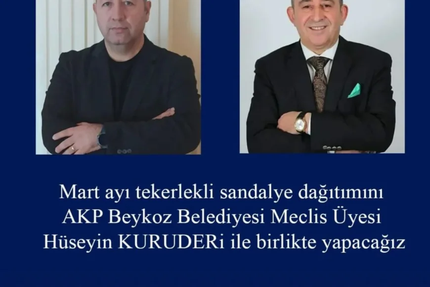 Beykoz’da İyilik Köprüleri Güçleniyor Remzi Çıra ve Hüseyin Kuruderi Mart Ayında Engelleri Aşma Seferberliğiyle Vatandaşlara Destek Sağlayacak