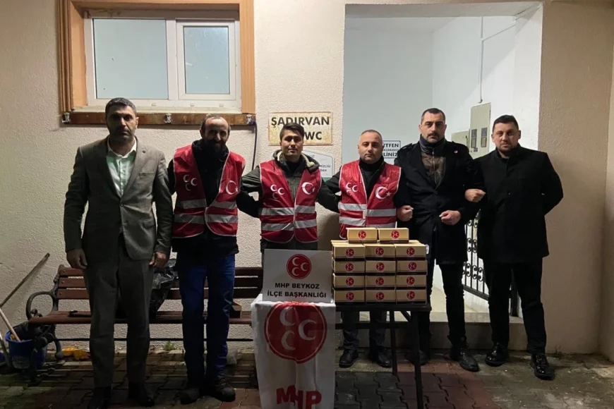 MHP Beykoz Teşkilatı Kılıçlı Mahallesi’nde Berat Kandilini Birlik ve Beraberlik İçinde İhya Etti