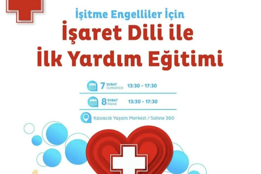 Beykoz Kent Konseyi Engelli Meclisi’nden İşitme Engellilere Özel İlk Yardım Eğitimi