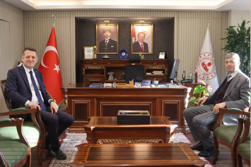 İstanbul Vali Yardımcısı Okan Leblebicier Beykoz Kaymakamı Dr Fatih Ürkmezer’i Ziyaret Etti İlçeye Yönelik Çalışmalar ve Kamu Hizmetlerini Görüştü