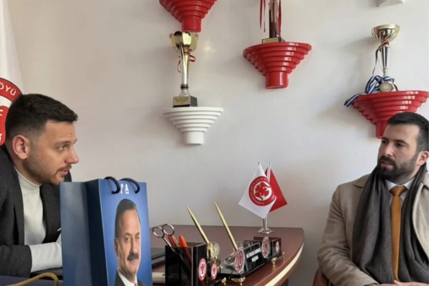 ANAHTAR PARTİ BEYKOZ TEŞKİLATI’NDAN CUMHURİYETKÖY SPOR KULÜBÜ’NE AMATÖR SPOR ODAKLI ZİYARET