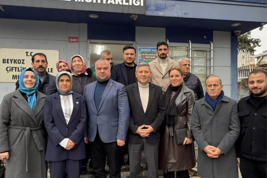 Çavuşbaşı’nda Nabız Tutuldu! AK Parti Beykoz Esnafın Sorunlarını Dinledi