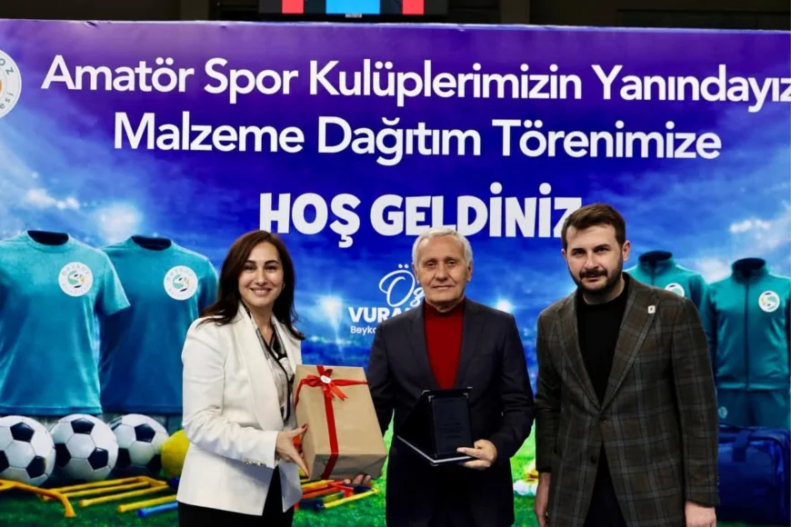 Beykoz’da Amatör Spora Güçlü Destek 23 Kulübe Kapsamlı Malzeme Dağıtımı Yapıldı