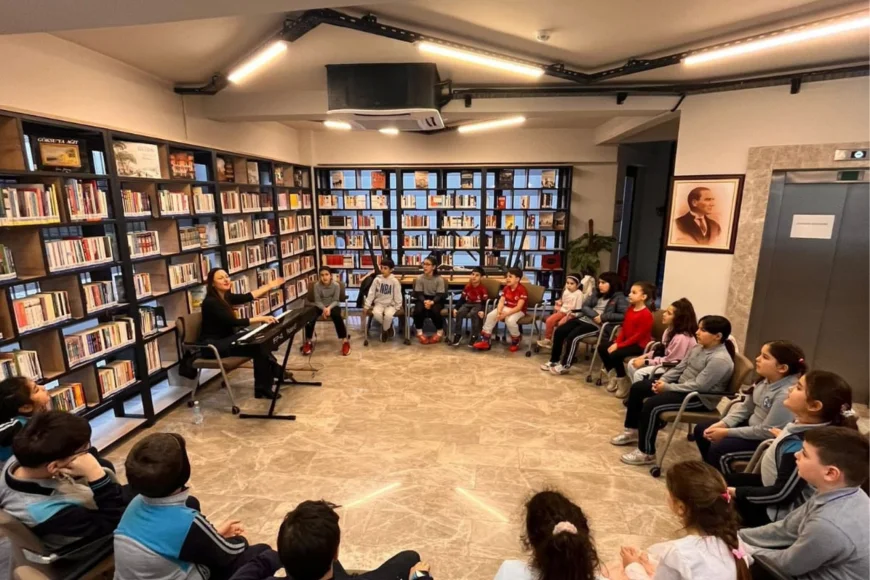 İstanbul Büyükşehir Belediyesi Şehir Tiyatroları Beykozlu Çocuklarla Buluştu: Feza Gürsoy Kütüphanesi’nde Ritim ve Melodi Coşkusu