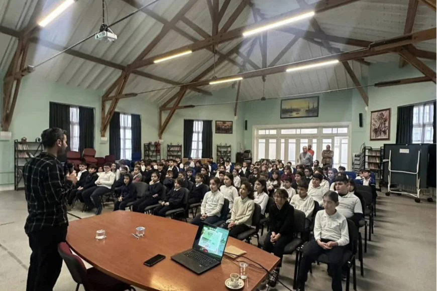 Beykoz Belediyesi Yeşil Okul Projesiyle Ahmet Mithat Efendi İlkokulu’nda İklim ve Sıfır Atık Eğitimi Verdi