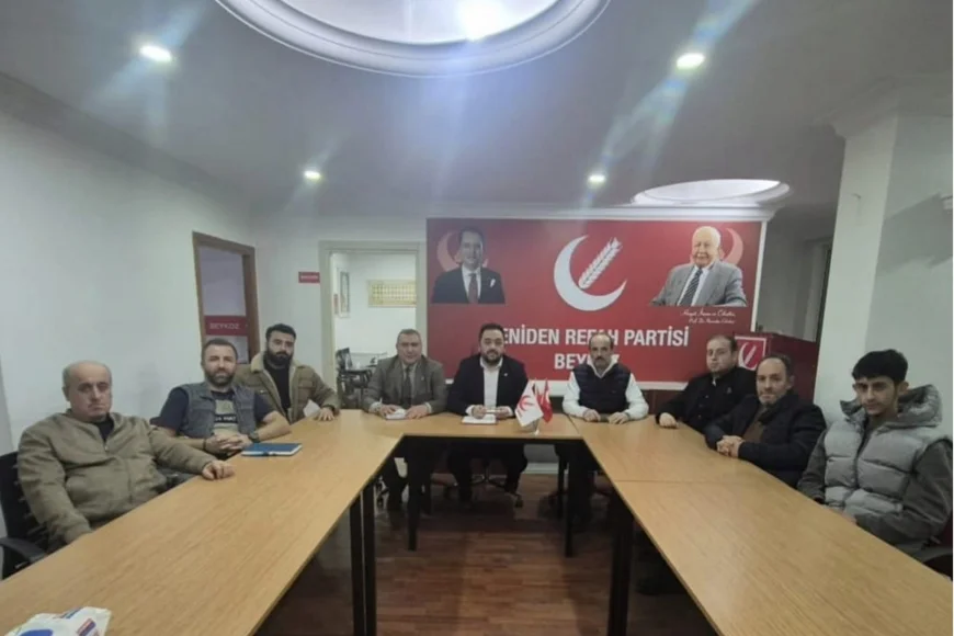 Yeniden Refah Partisi Beykoz İlçe Başkanlığı’na Ömer Zahit Kuvvet Getirildi Görevine Resmen Başladı