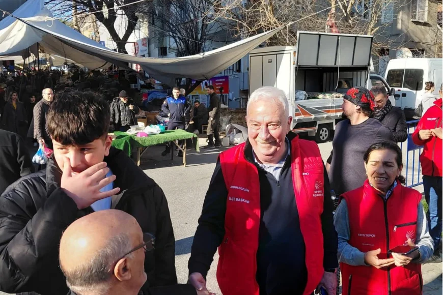 CHP Beykoz İlçe Başkanı Aydın Düzgün: “Dayanışmayı Sokakta Büyütüyoruz” Kavacık Pazarında Ramazan Pidesi İkramı