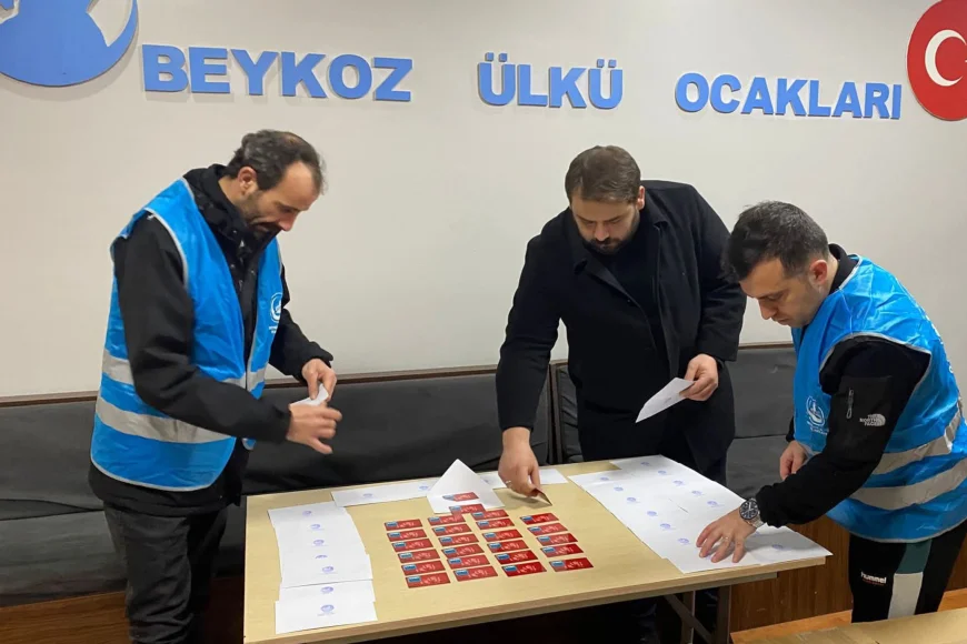Beykoz Ülkü Ocakları İhtiyaç Sahibi Ailelere Yardım Eli Uzatarak Dayanışma ve Destek Mesajı Verdi