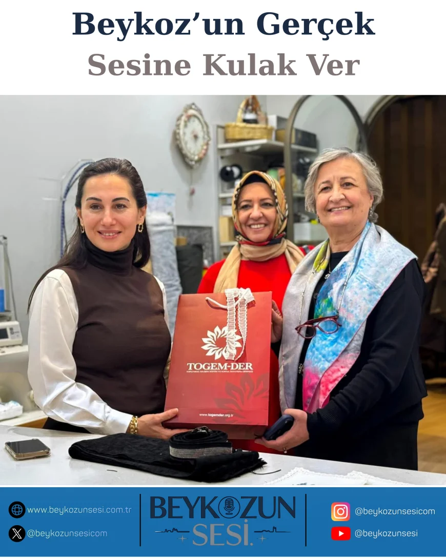 TOGEMDER Başkanı Belma Sekmen Beykoz’da: Sosyal sorumluluk projeleri için güç birliği vurgusu