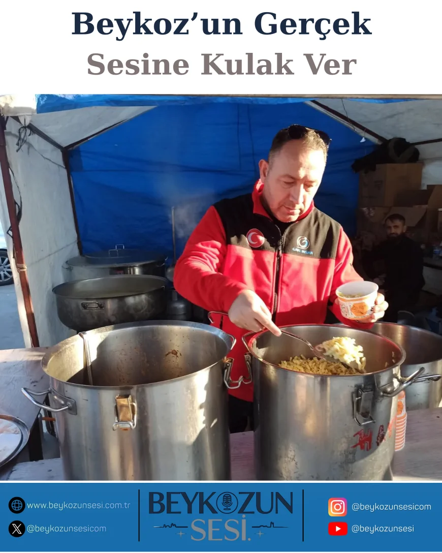 Beykoz’un İyilik Elçisi Remzi Çıra: “Depremzedelere hissettirmek istediğimiz tek şey yalnız olmadıklarıydı”
