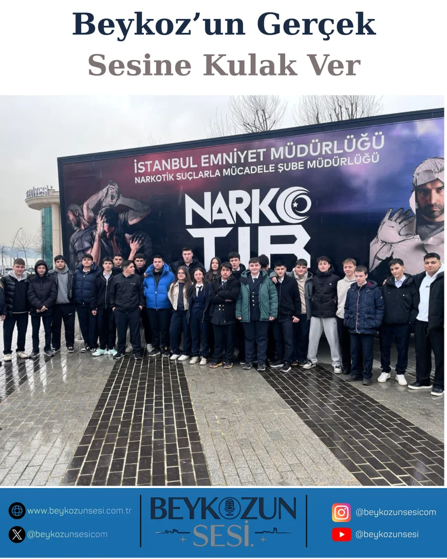 Bağımlılıkla Mücadelede Kararlı Adım: NARKOTIR Beykoz’da Öğrenci ve Vatandaşlarla Buluştu