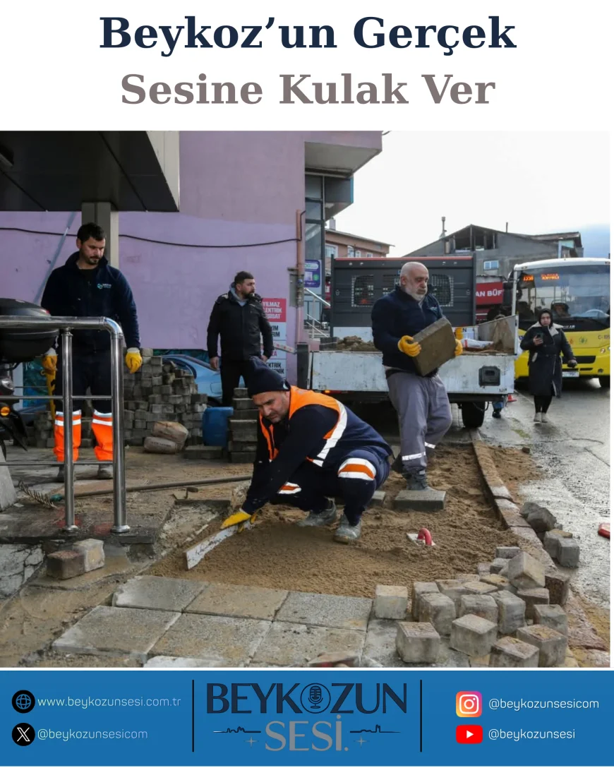 Soğuksu Mahallesi’nde Şok Hizmet Uygulaması: Beykoz Belediyesi Tüm Birimleriyle Sahaya İndi