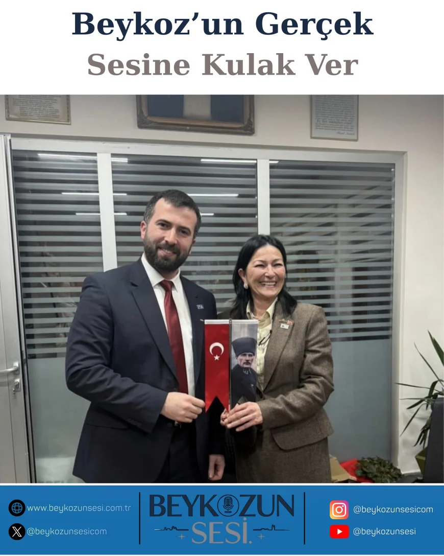 Anahtar Parti Beykoz İlçe Başkanı Onur Kaya ADD Beykoz Şubesi’ni Ziyaret Etti Beykoz’un Sosyal Yapısı ve Geleceği Masaya Yatırıldı