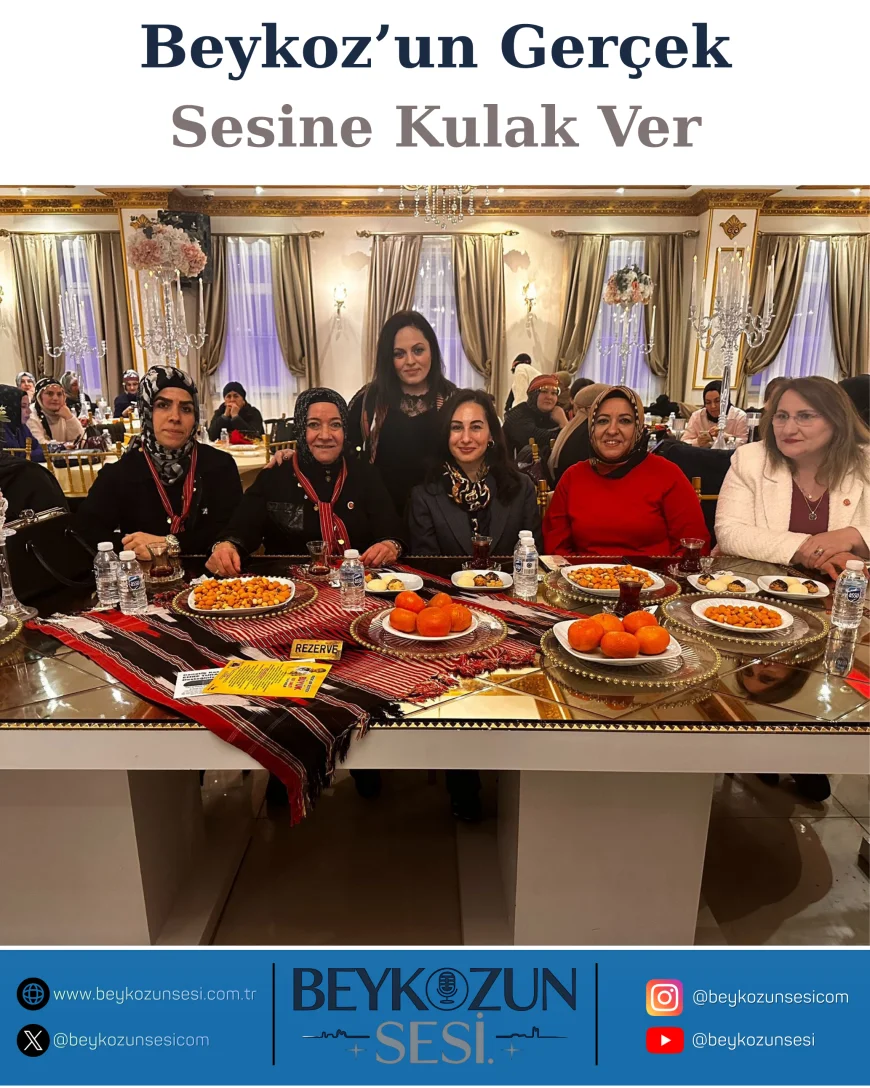 Beykoz’da Karadeniz Kadınlar Gecesi Düzenlendi MHP İlçe Kadın Heyeti Beykozlu Kadınlarla Bir Araya Geldi