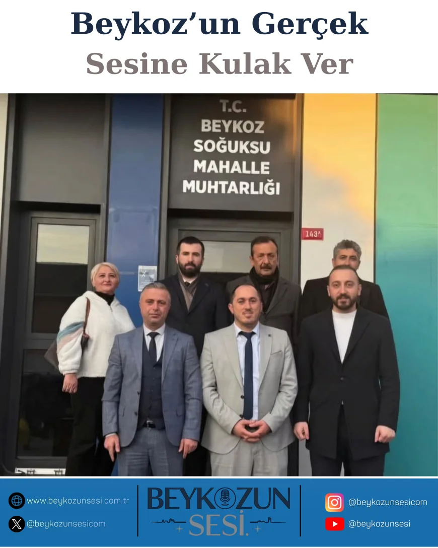 Anahtar Parti Beykoz İlçe Başkanı Onur Kaya ve Heyeti Soğuksu Mahallesi’ni Ziyaret Ederek Yerel Sorunları Masaya Yatırdı