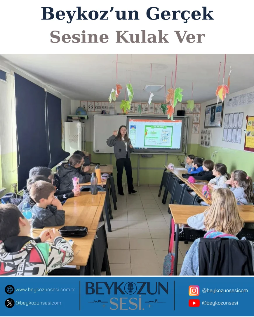 Beykoz Belediyesi Okullarda İklim ve Sıfır Atık Eğitimiyle Gelecek Nesillere Çevre Bilinci Aşılıyor