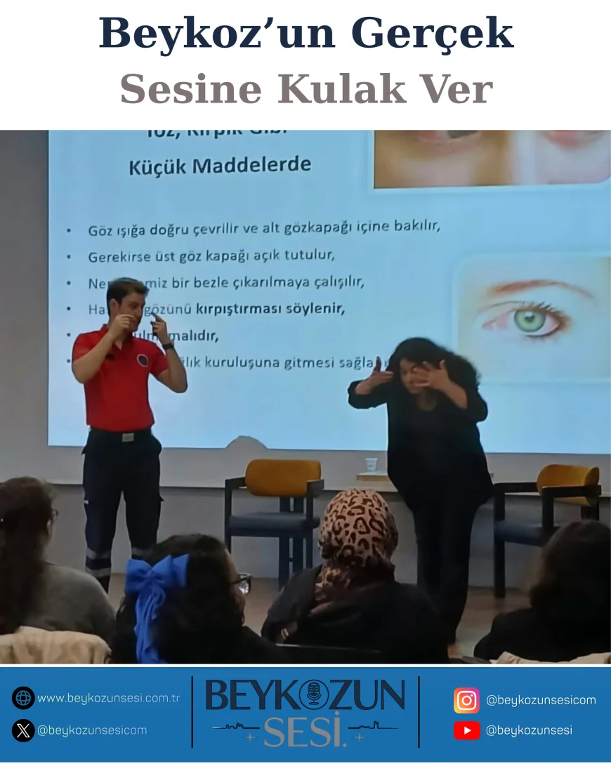 Beykoz Kent Konseyi’nden Anlamlı Adım: İşitme Engellilere Özel İlk Yardım Eğitimi