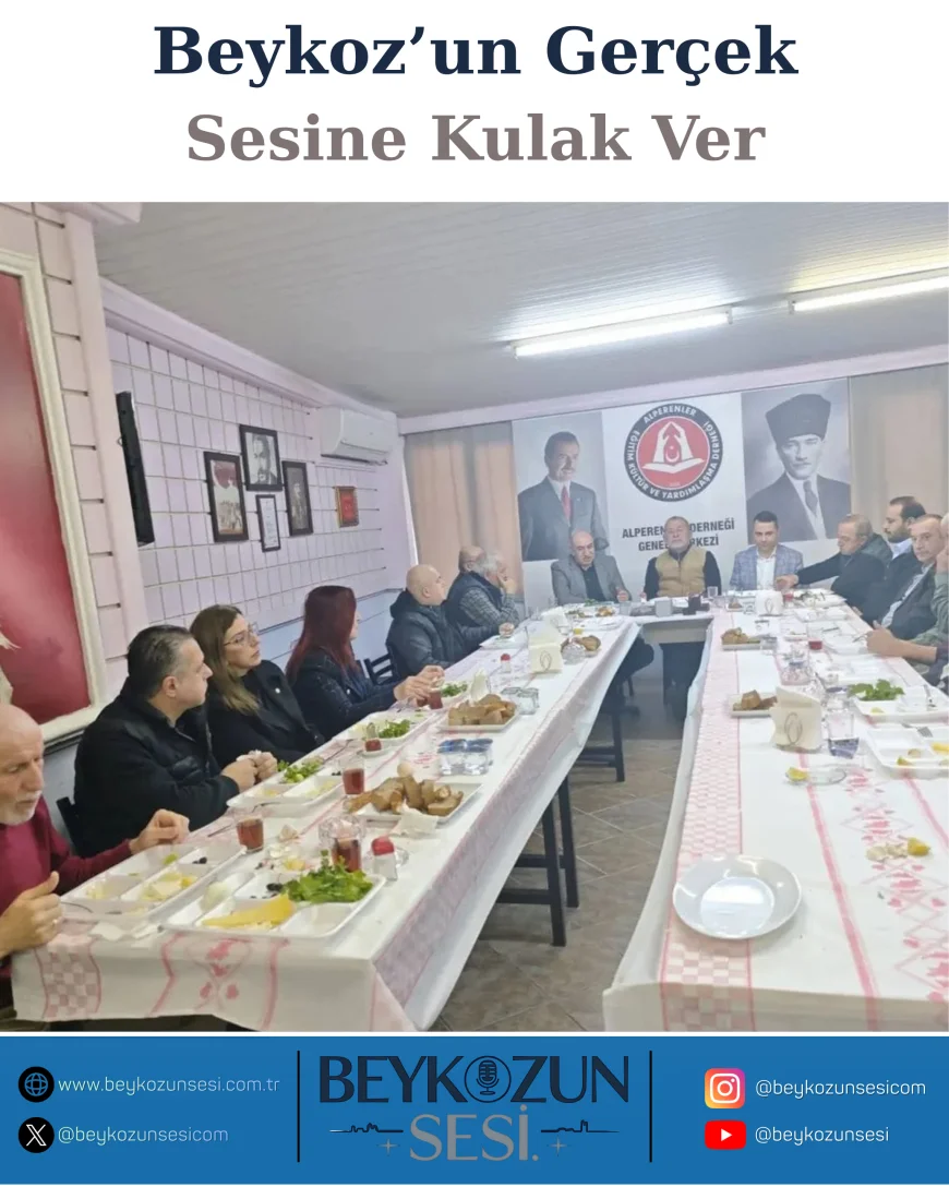 Alperenler Eğitim Kültür ve Yardımlaşma Derneği’nden Beykoz’da Birlik ve Dayanışma Kahvaltısı