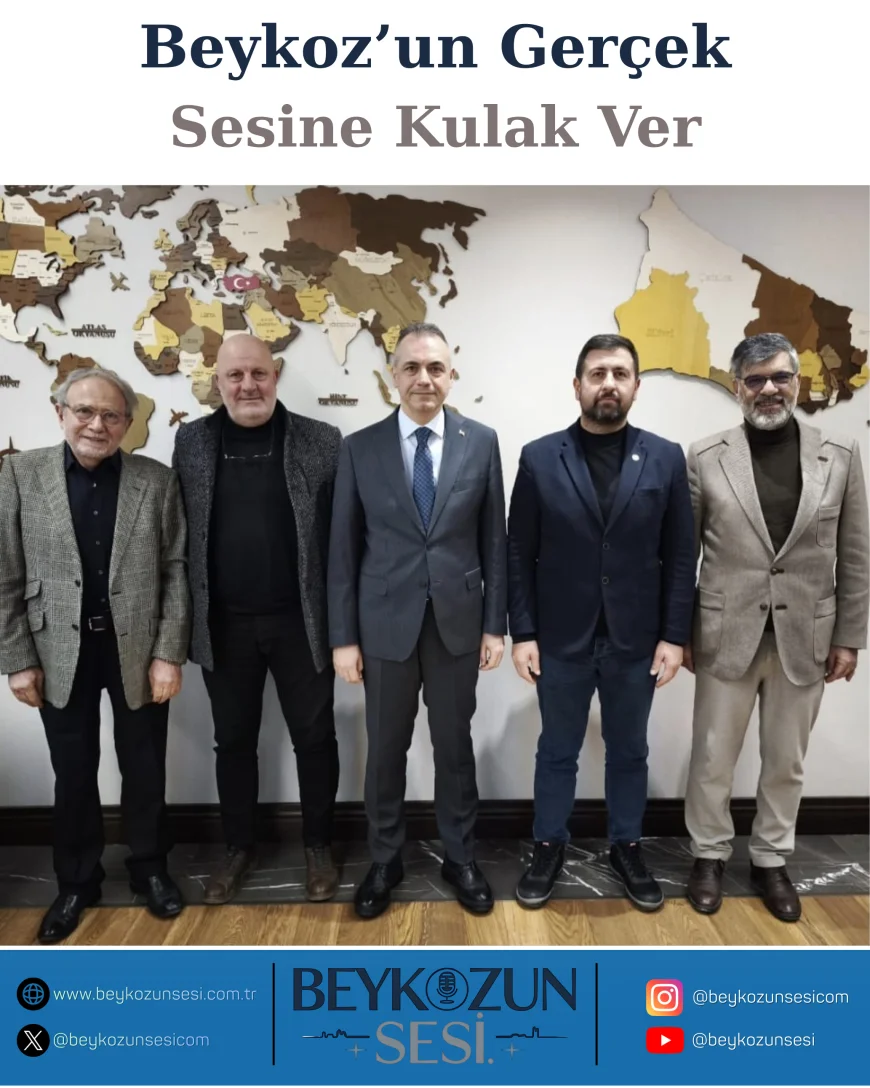 Beykoz’da Mahallelerin Talepleri Masada Muhtarlardan Çevre Şehircilik İl Müdürlüğü’ne Ziyaret