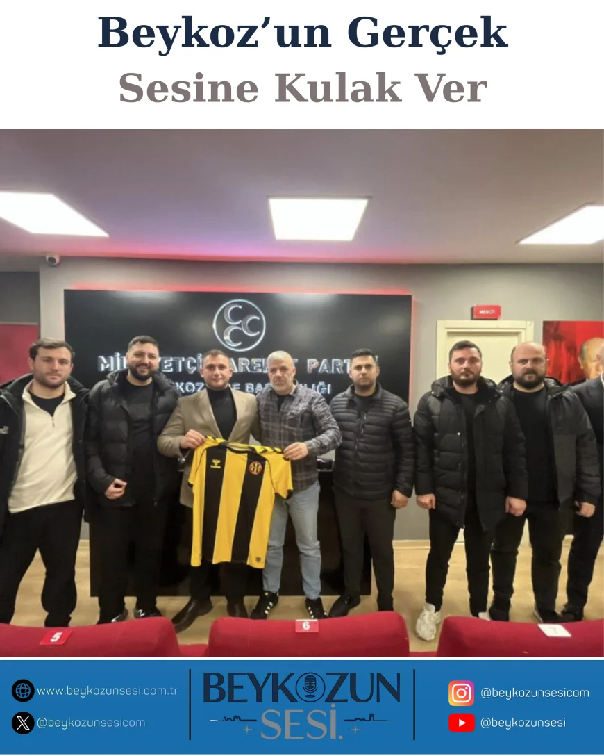 Boğazın Yargıçları’ndan MHP Beykoz İlçe Başkanlığı’na Anlamlı Ziyaret Spor ve Tribün Kültürü Aynı Masada Buluştu