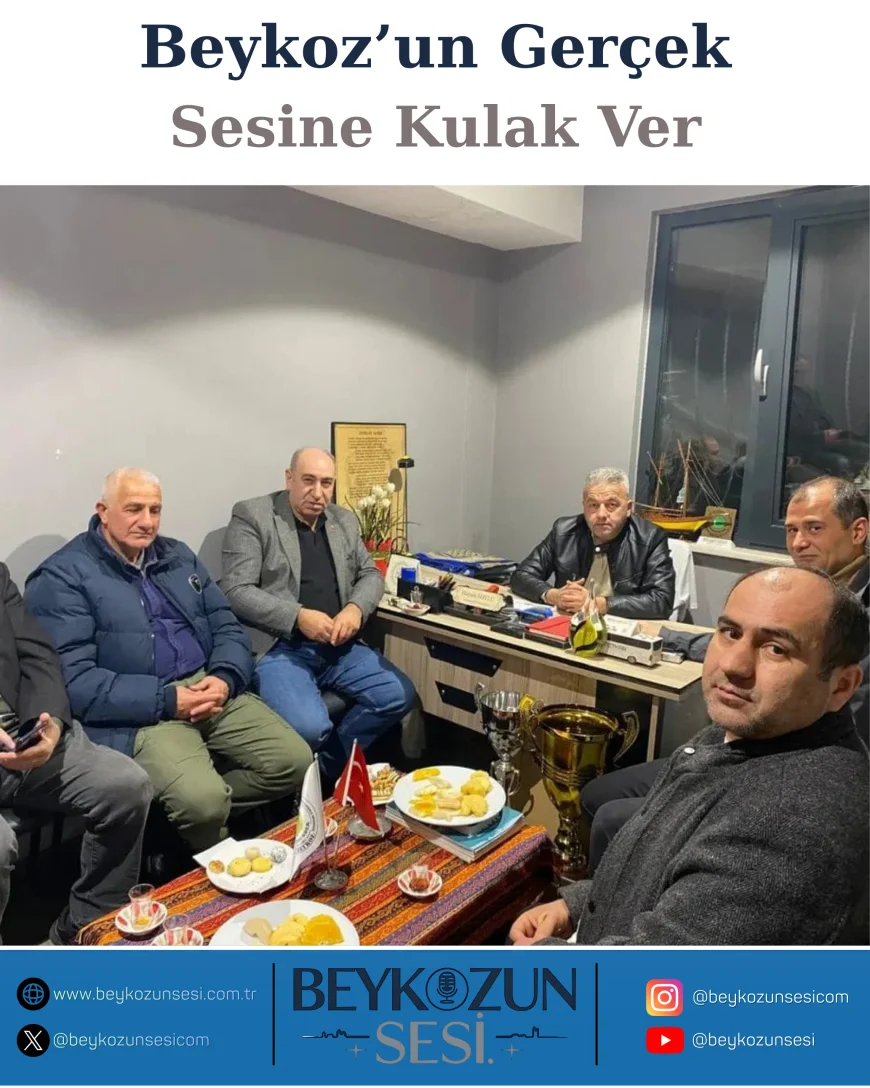 İYİ Parti Beykoz İlçe Başkanlığı’ndan Gümüşhaneliler Derneği’ne Anlamlı Ziyaret
