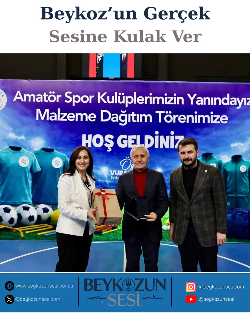 Beykoz’da Amatör Spora Güçlü Destek 23 Kulübe Kapsamlı Malzeme Dağıtımı Yapıldı
