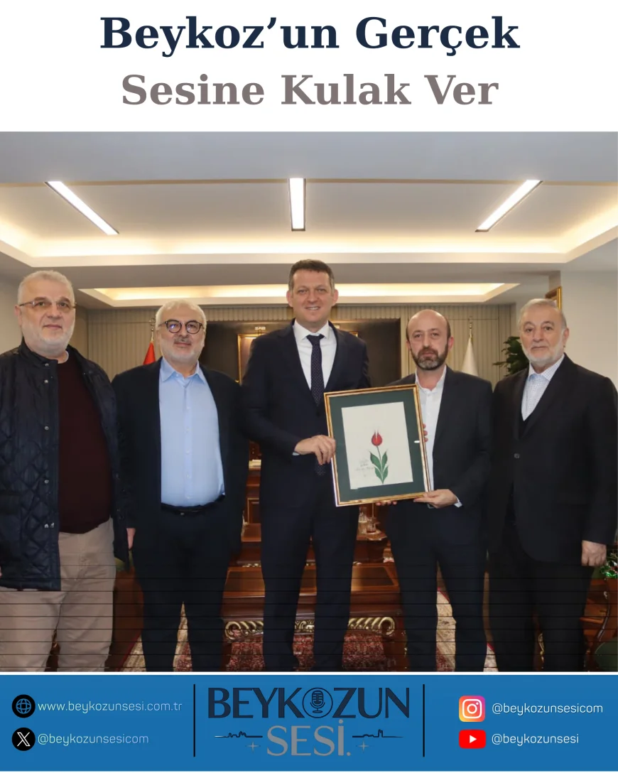 Beykoz Kaymakamı Dr. Fatih Ürkmezer Anadolu Hisarı İlim Hizmet Vakfı Yönetimi ile İlçeye Yönelik Ortak Çalışmaları Görüştü