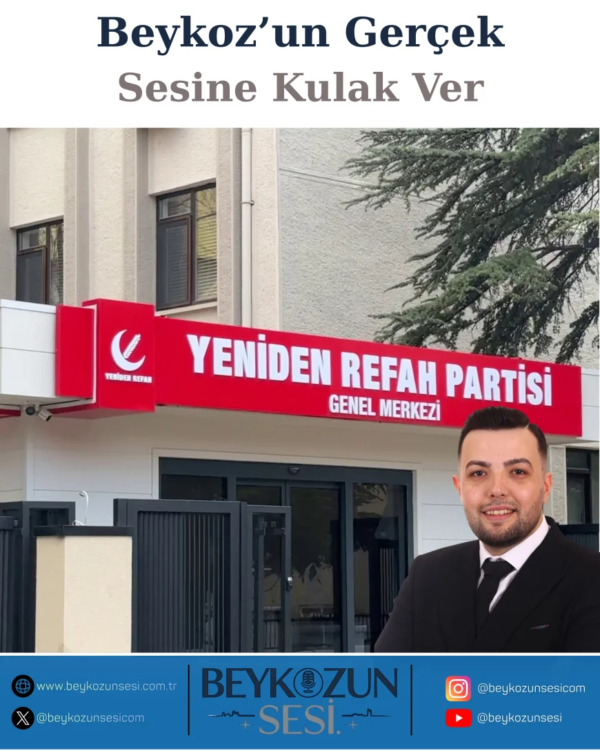 Yeniden Refah Partisi Genel Merkez Gençlik Kolları GMYK Üyesi Mustafa Buğra Çiçek Batı Karadeniz Bölge Başkanı Oldu