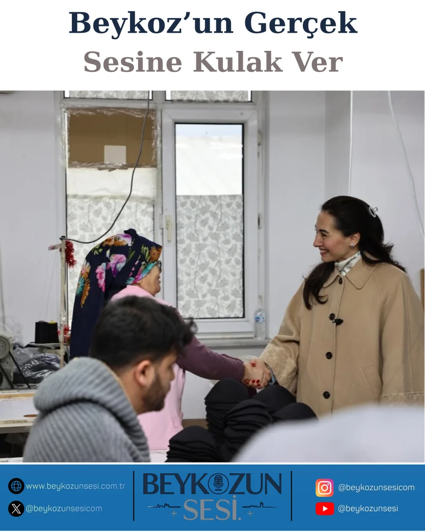 Beykoz Belediye Başkan Vekili Özlem Vural Gürzel Çavuşbaşı Yavuz Selim Mahallesi’nde Şok Hizmet Uygulamasını Yerinde Takip Etti
